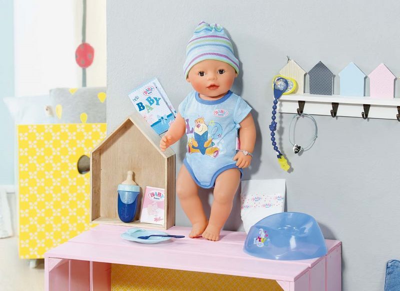 Интерактивная кукла-мальчик Baby born, 43 см.  